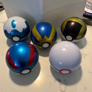 Pokemon Ball Nintendo Collectible (5 total)